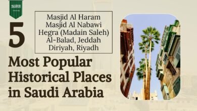 5 Most Popular Historical Places in Saudi Arabia